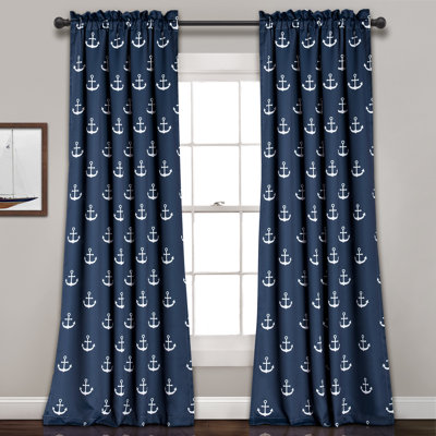 Anchor Room Darkening Curtain Pair