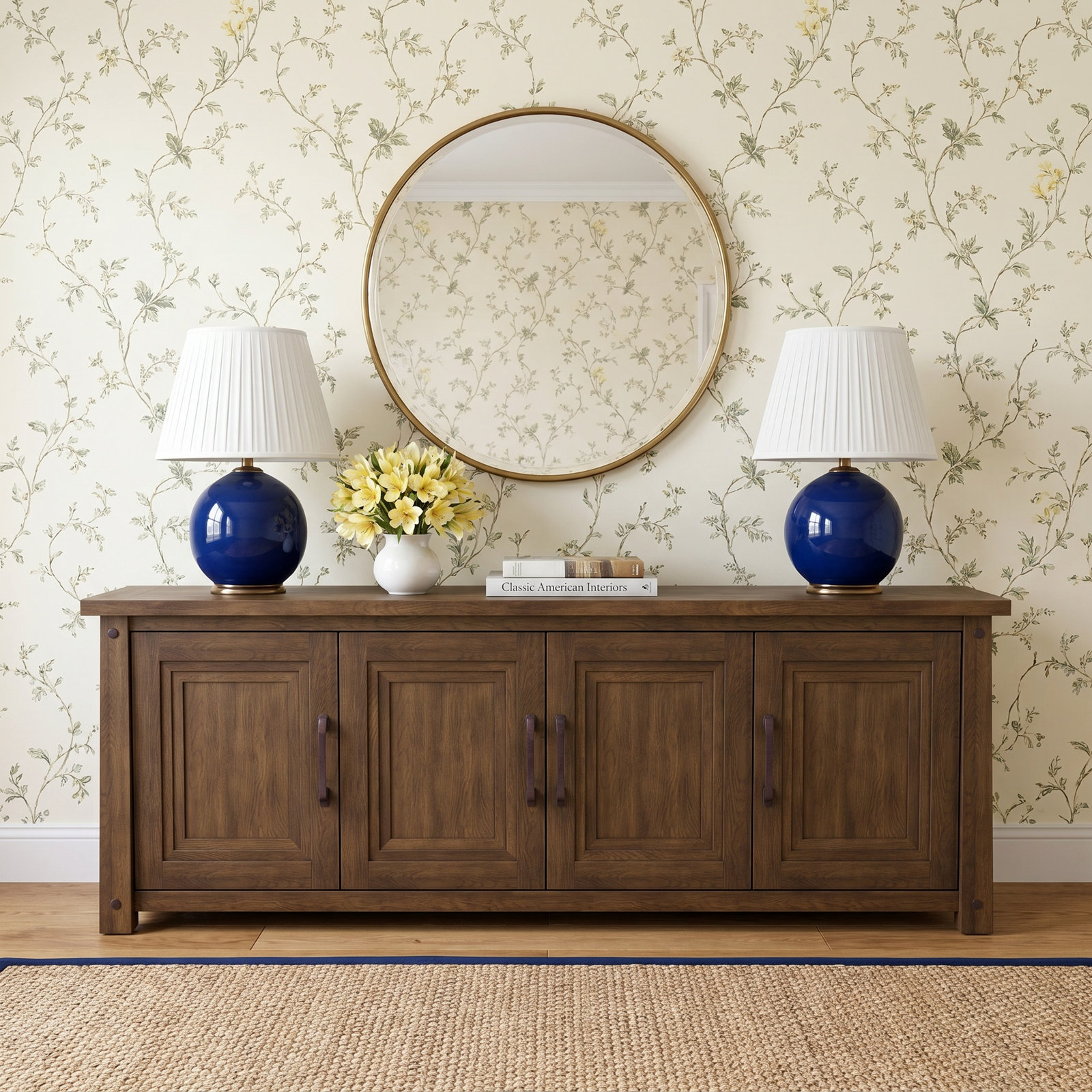 Carlow Oak TV Stand