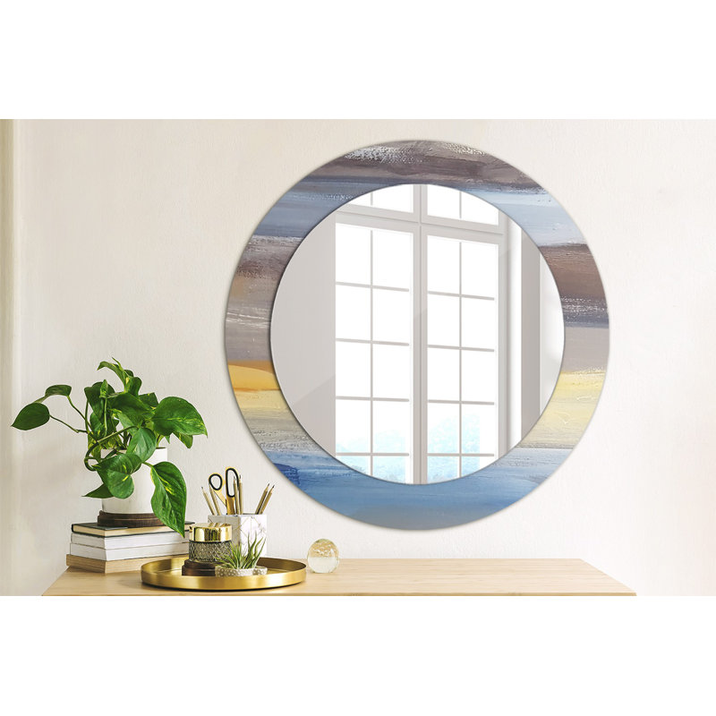 Huldar Glass Flat Wall Mirror