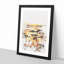 Sunrise at Tenby Beach in Wales - Picture Frame Graphic Art Print-56862111-56862112