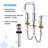 Kinzie 8 in. Widespread 2-Handle Bathroom Faucet with Metal Touch Down Drain-118673177