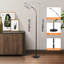 195cm Matte LED Arched Floor Lamp
