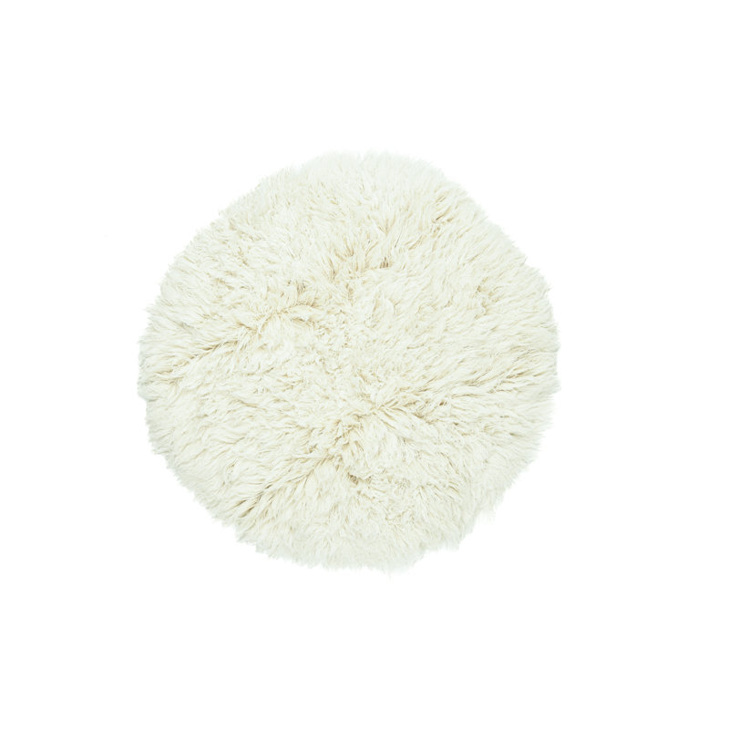 Barnegat Hand Woven Wool Indoor Rug, Round 100cm