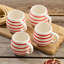 Ensemble de 4 tasses en grès rouge Dockside - Ensemble de 4, 20 oz d'inspiration côtière, résistant aux éclats. Parfait pour savourer du café, du thé, du chocolat chaud ou votre boisson chaude préférée.