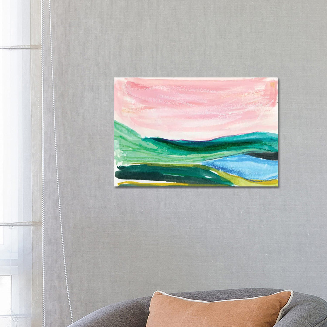 Abstract Landscapes by Joy Ting - Wrapped Canvas Gallery-Wrapped Canvas Giclée