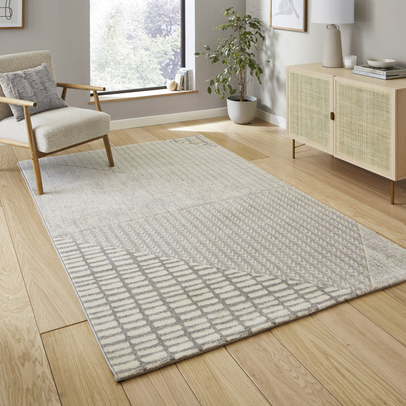 Catherine Lansfield Geometric Shapes Area Rug, Rectangle 80 x 150 cm