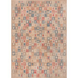 Nazmiyal Collection Modern Central Asian Geometric Area Rug