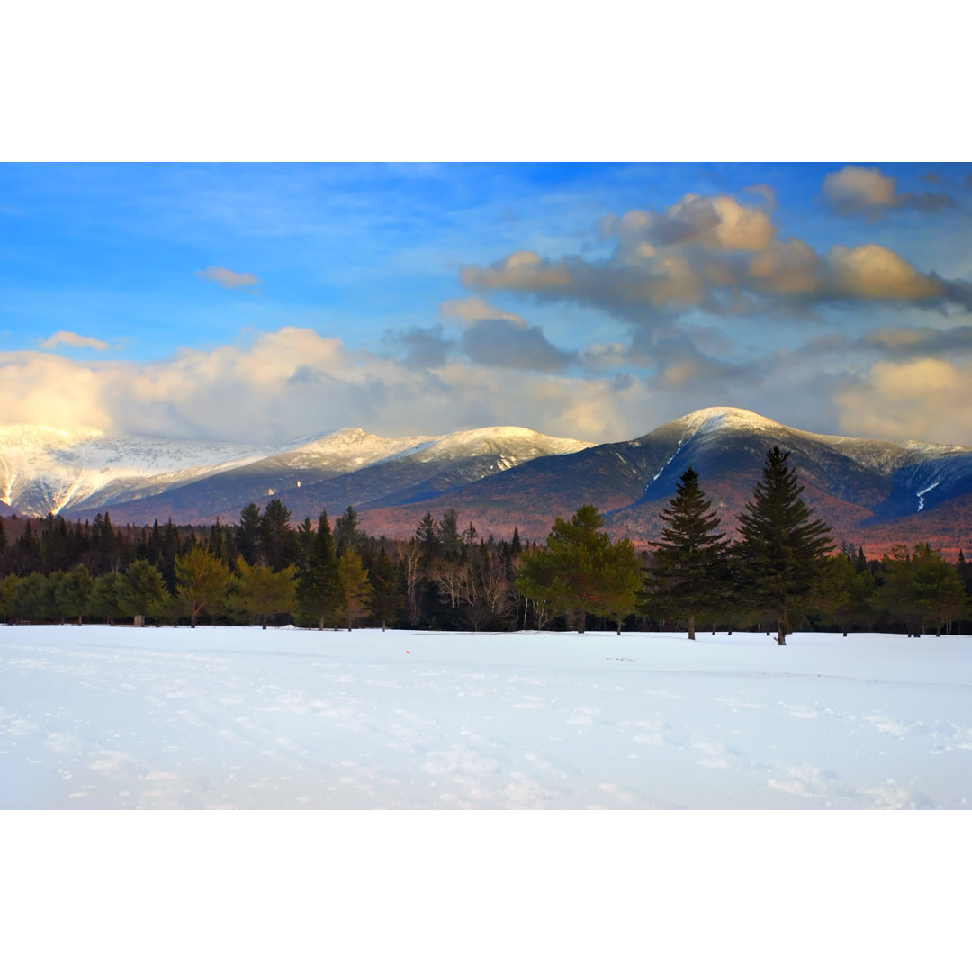 Bretton Woods, New Hampshire - Fotografie ohne Rahmen auf Leinwand