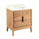 30" Aliso Single Bathroom Vanity Set with Rectangular Undermount Sink