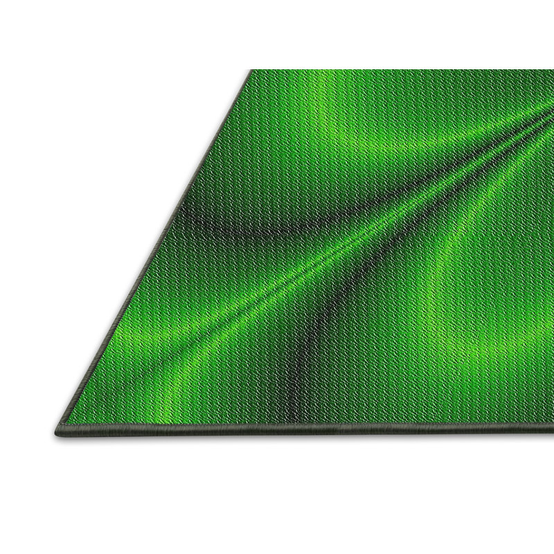 Tapis de zone verte à motif, Rectangle 8 pi x 12 pi