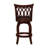 Alyn Swivel Upholstered Counter Stool with Solid Wood Frame-775466384
