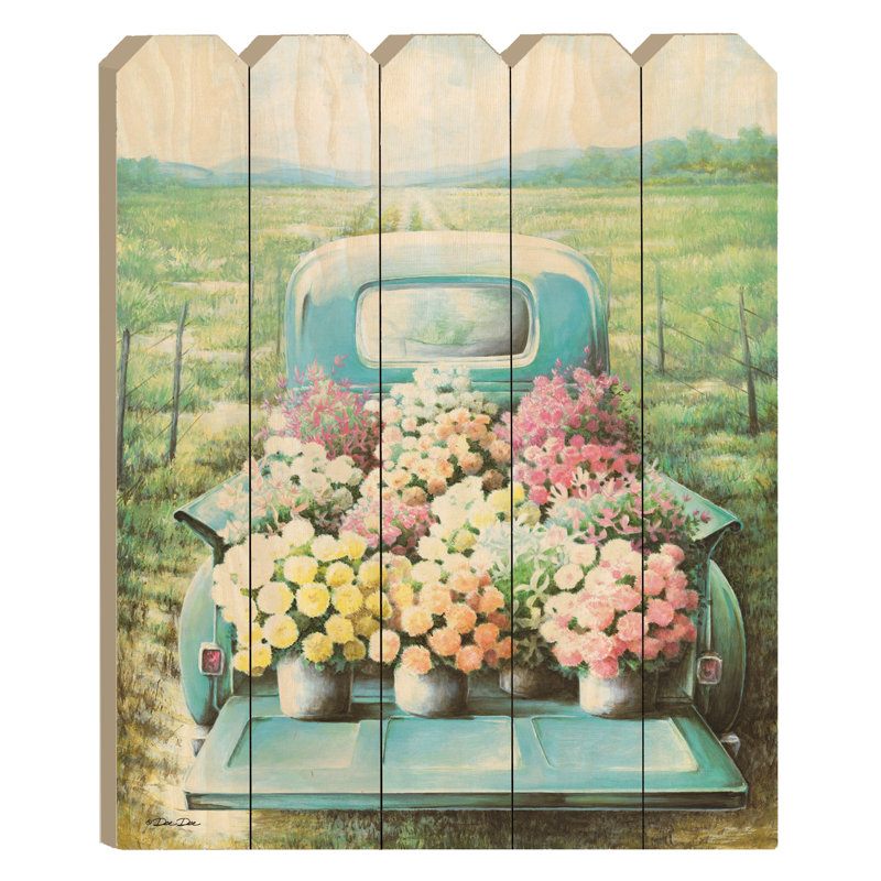 Fleurs en vente par Dee Dee - impression sur bois
