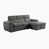 Gray Microfiber