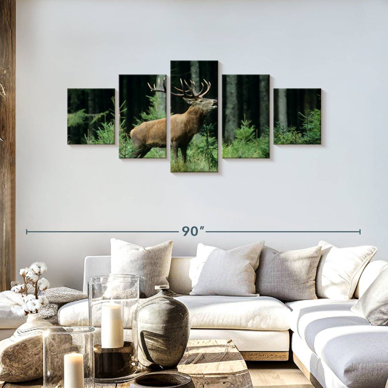 Elk Bugle, H 30 po x l 68 po