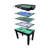 KICK Hexad 48" 6-In-1 Multi Game Table-91074959