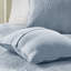 Courtepointe réversible festonnée très grand / très grand - housse en microfibre, 3 pièces durables pour plus de détails, et
