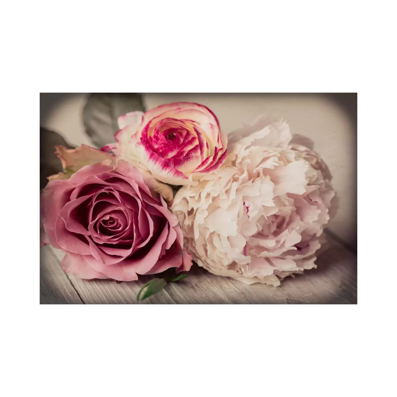Bouquet II - Giclée sur toile tendue avec châssis, H 40 po x l 60 po