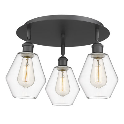 Amylea Glass Flush Mount