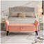 Banc de lit 51,5 po avec velours de rangement-672095683