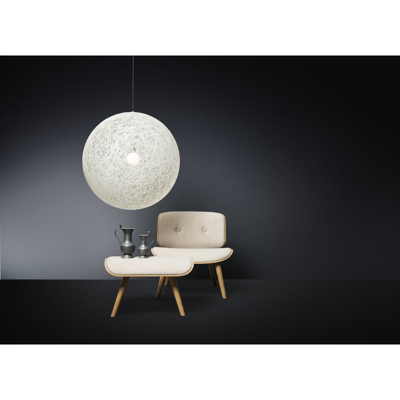 Random II 1 - Light Pendant, Large, White, 4 meters