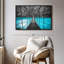 Impression sur toile Suspension Bridge-100689723