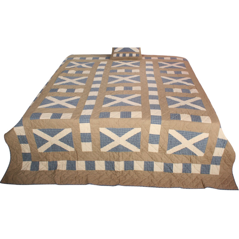 Todmorden Quilt, W228 x L254cm