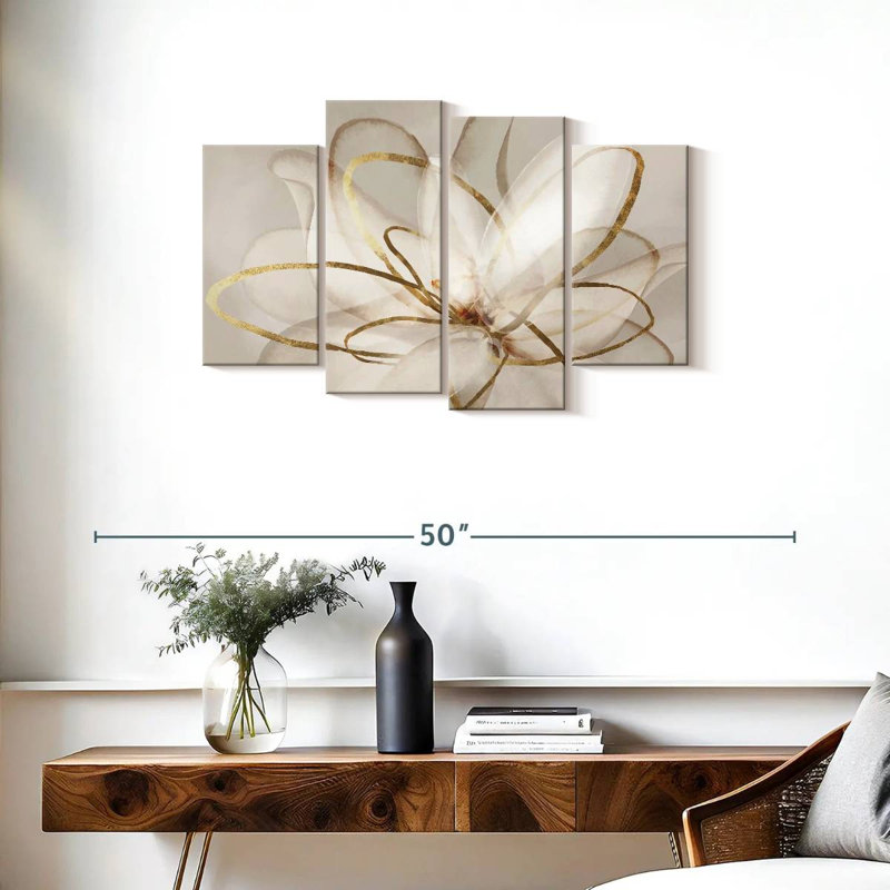 «Transparent Beauty», reproduction d'art sur toile, H 22 po x l 36 po x P 1 po