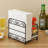 Scrollwork Metal Standing Napkin Holder-1298006341
