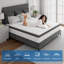 Matelas hybride en mousse à mémoire de forme à refroidissement moyen 8 po / 10 po / 12 po Alwyn Home - CertiPUR-US, OEKO-TEX, certifié SGS-1691077092-1691077095