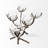 9.00'' H Metal Tabletop Candelabra-1978830900
