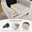 Modern Upholstered Accent Chair And 3 Seater Sofa Living Room Set, Mid-Century Furniture-402613053