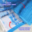 Kreager 500 GSM 100% Cotton Quick-Drying Marble Solid 12 Piece Face Towels-27041016-111684962
