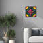 «Floral Fiesta Tile X» par Laura Marshall, art mural sur toile-2000772563