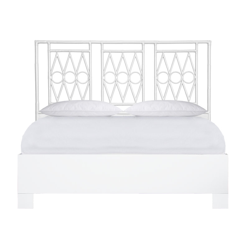 Michelle Standard Bed, White, King