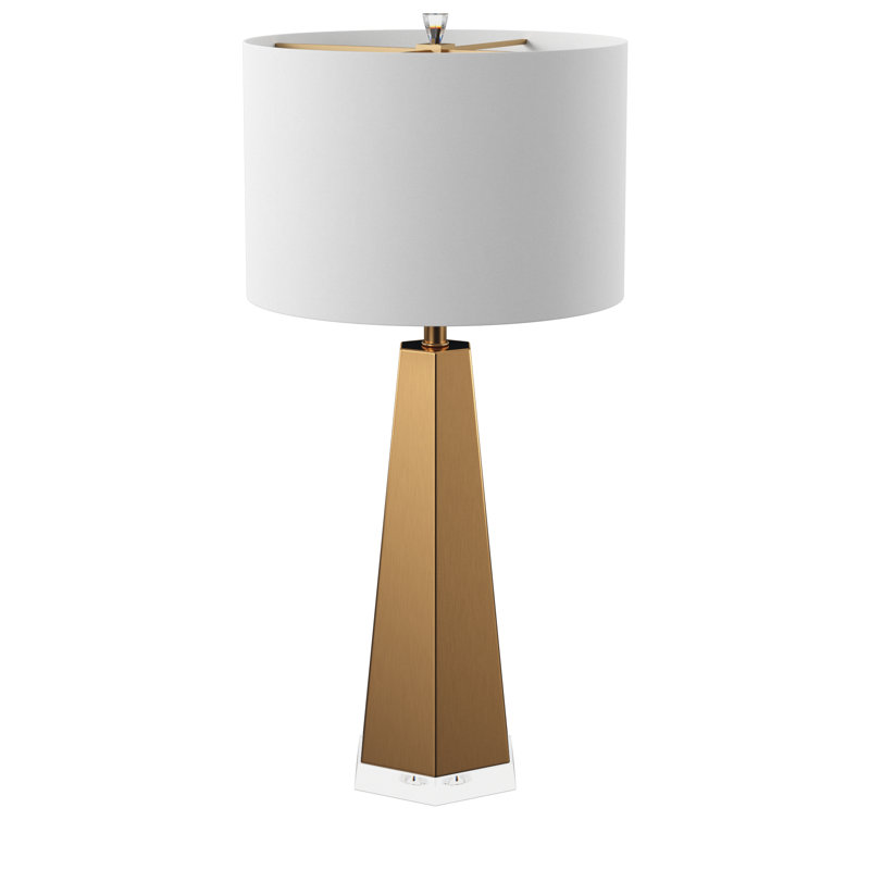 Ensemble de lampes de table dorées 31 po Alvapillai