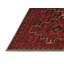 Tapis oriental rouge tissé à la machine 5 pi x 8 pi Berglind