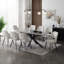 Dantoni Metal Base Dining Table-1723281720