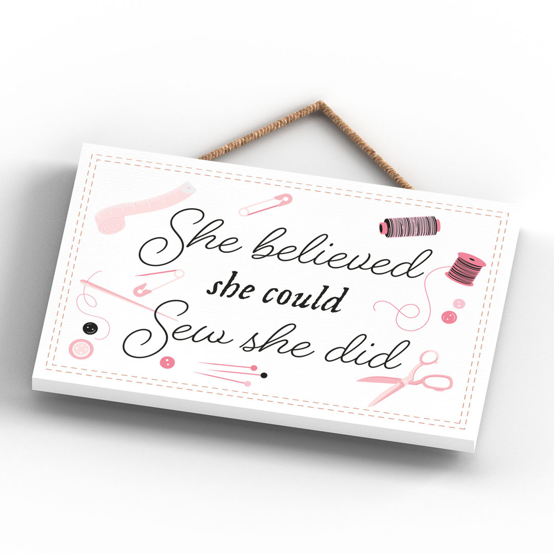 Hutcheson Wood Text & Numbers Wall Decor