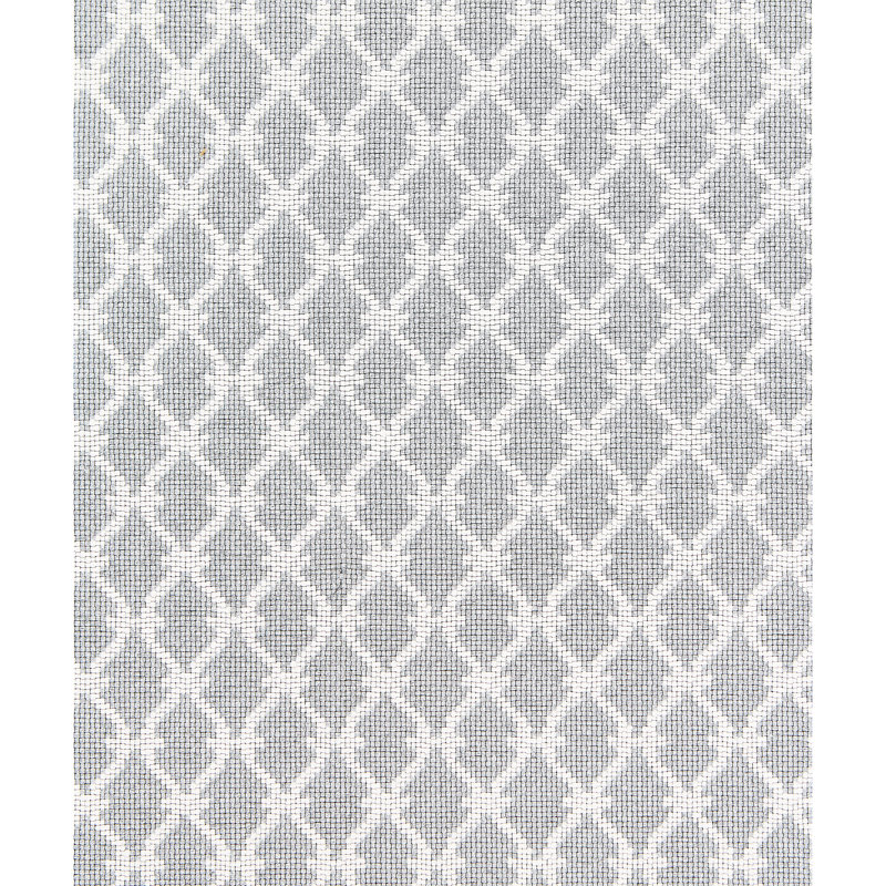 Tissu à treillis Oriana, Gris perle