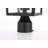 Nilles 8 x 18 inch Outdoor Post Light in Black
