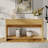Modern Console Table With Shelf & Drawers-1473016939