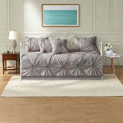 Reversible Twin Bedding Sets Polyester Tufted Modern Guest Home