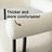 Modern Bouclé Upholstered Counter Height Bar Stools With Arms, Black Metal Frame Kitchen Island Stools