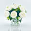 Silk Peony Arrangement in Vase