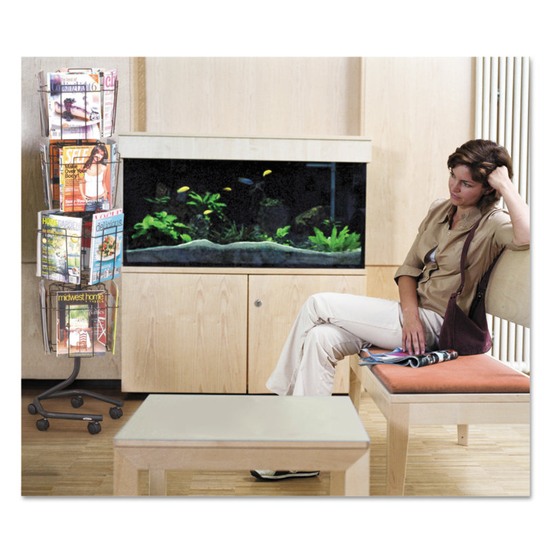 Porte-revues rotatif