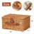 Wicker Picnic Basket , Service for 2