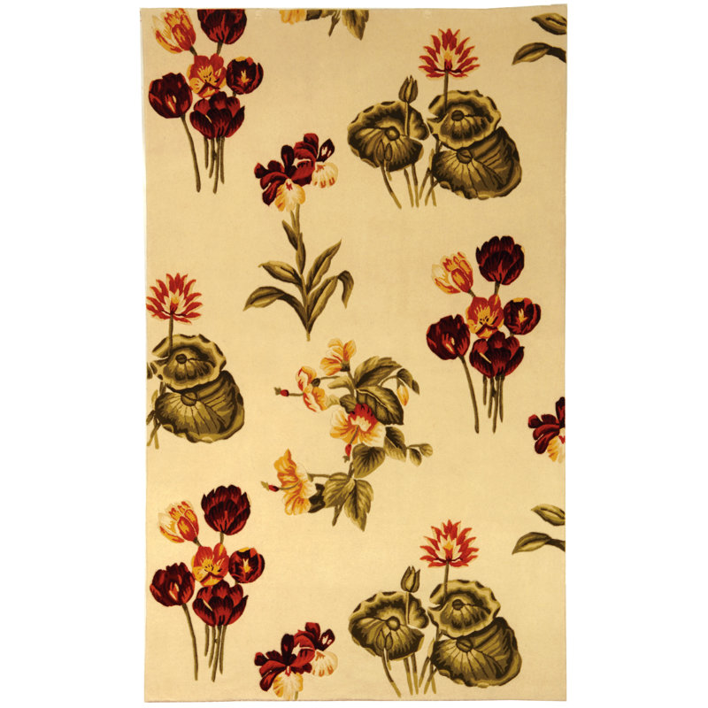 Mandarin Wool Pile Rug, 6' Round