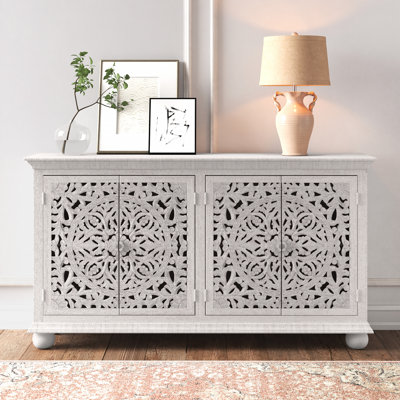 Aubreyelle 70 " W Mango Solid Wood Sideboard