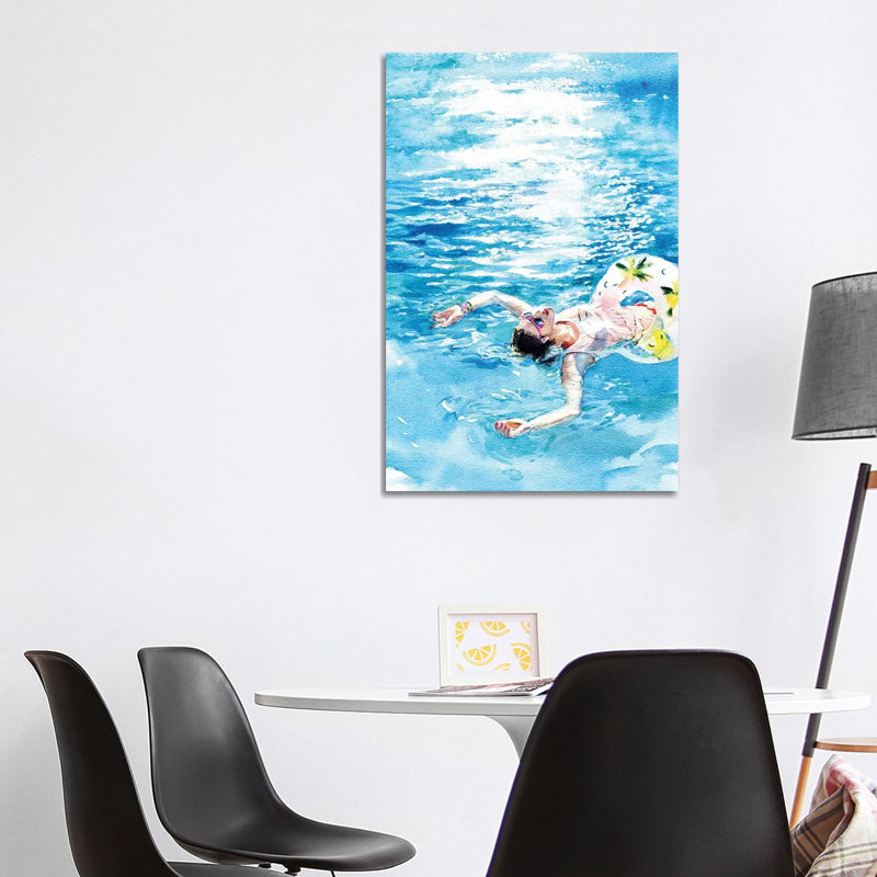 «On the water» par Marina Ignatova - photographie sur toile tendue, H 40 po x l 26 po x P 1,5 po
