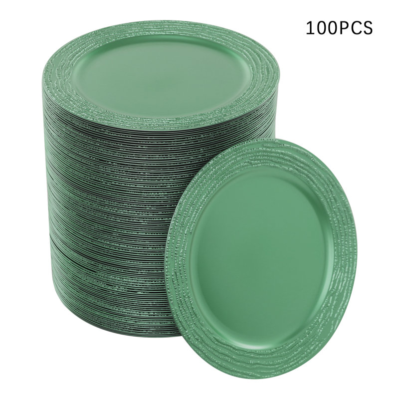 Chargeurs ronds 13 po (ensemble de 100), Vert